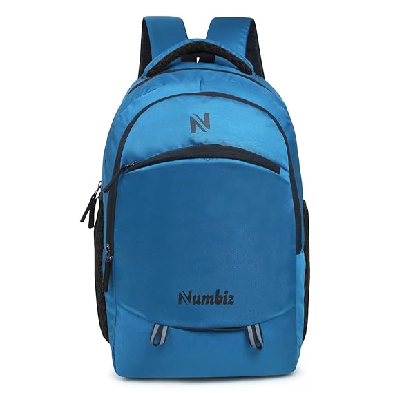 Numbiz 15 Inch Light Weight Durable Zippers Padded Back Straps With Anti-Sweat Fabirc Backpack For Laptop & Utility Bag