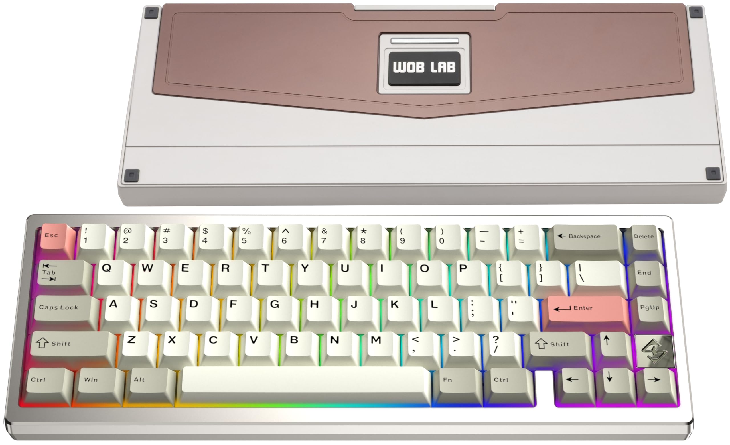 Silver Warm Ultra ZEN65 【3連休価格】WOBKEY Amazon クイック 3WAY接続 メカニカルキーボード 65 ZEN WOBKEY | キーボード