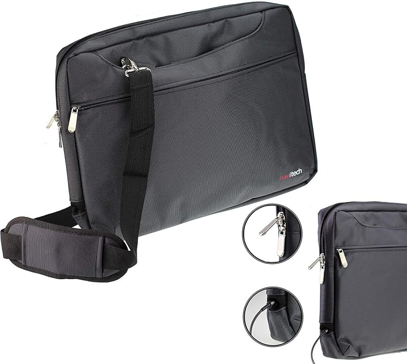 Navitech Black Graphics Tablet Case/Bag Compatible With GAOMON PD1560 Graphics Pen Display