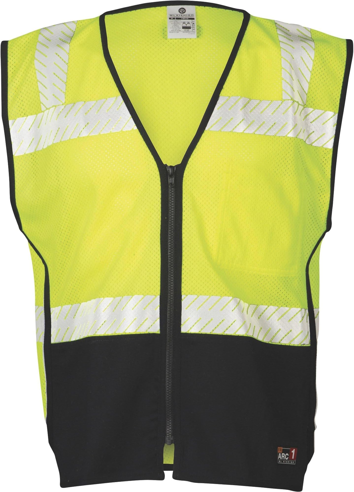 ML KishigoFM410 FR Mesh Vest Lime