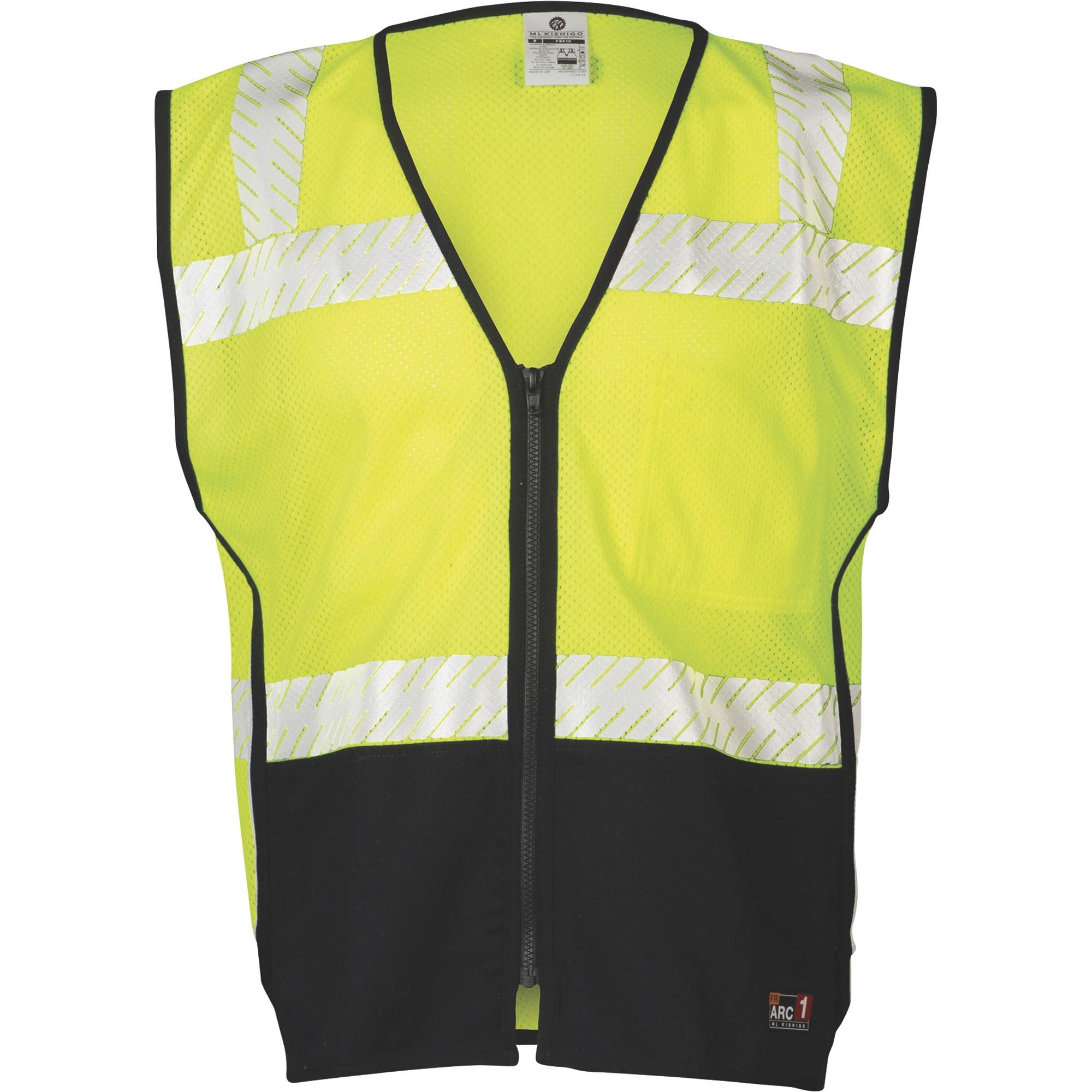 ML KishigoFM410 FR Mesh Vest Lime