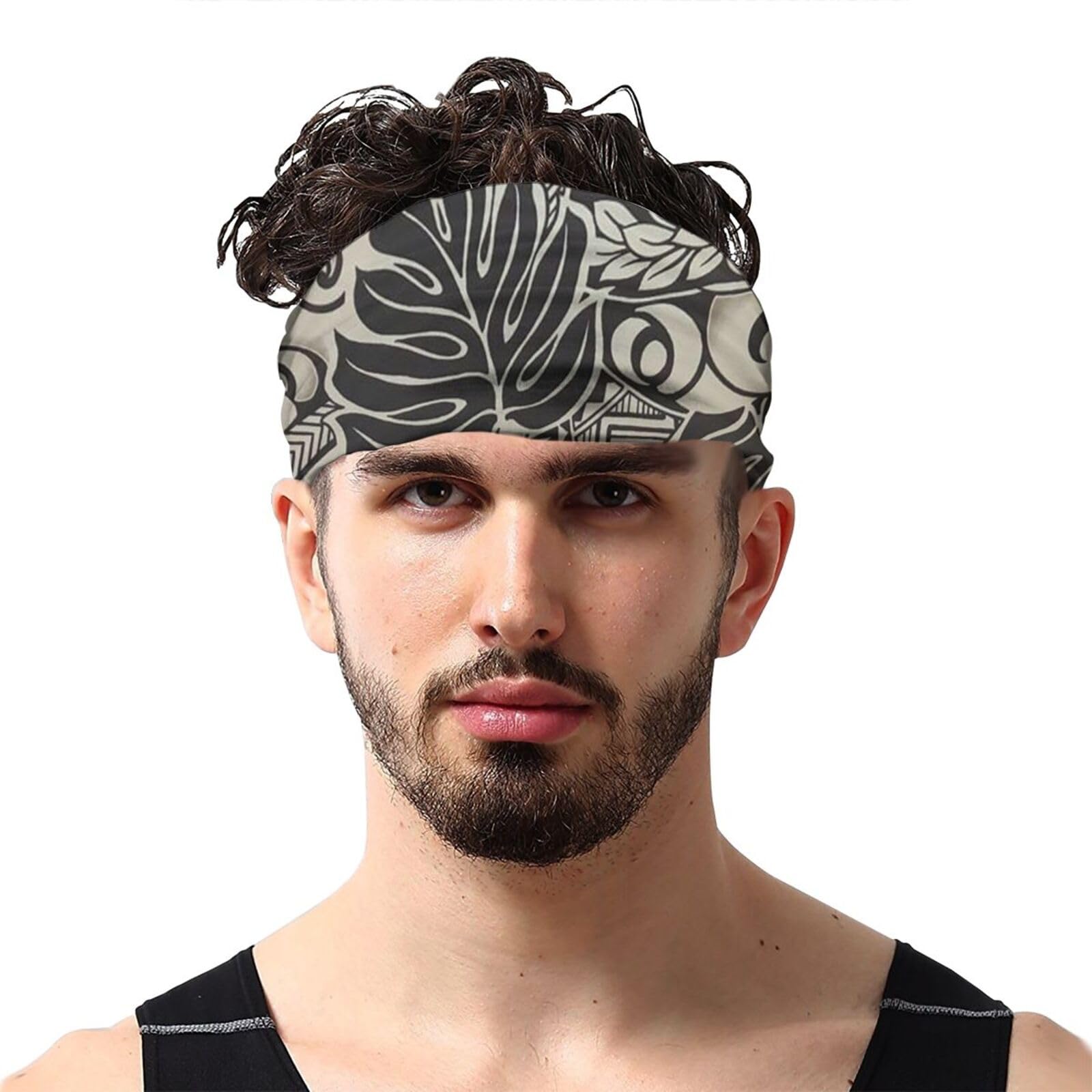 SEAEAGLE Fabric Polynesian Tattoo Multi-Functional Headband Face Mask Sports Bandana Cycling Scarf Neck Headwear