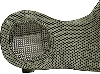 Vista 7 de AOUTACC Airsoft - Juego de equipo de protección, máscara de malla de media cara con protección para los oídos y gafas tácticas para adultos, hombres