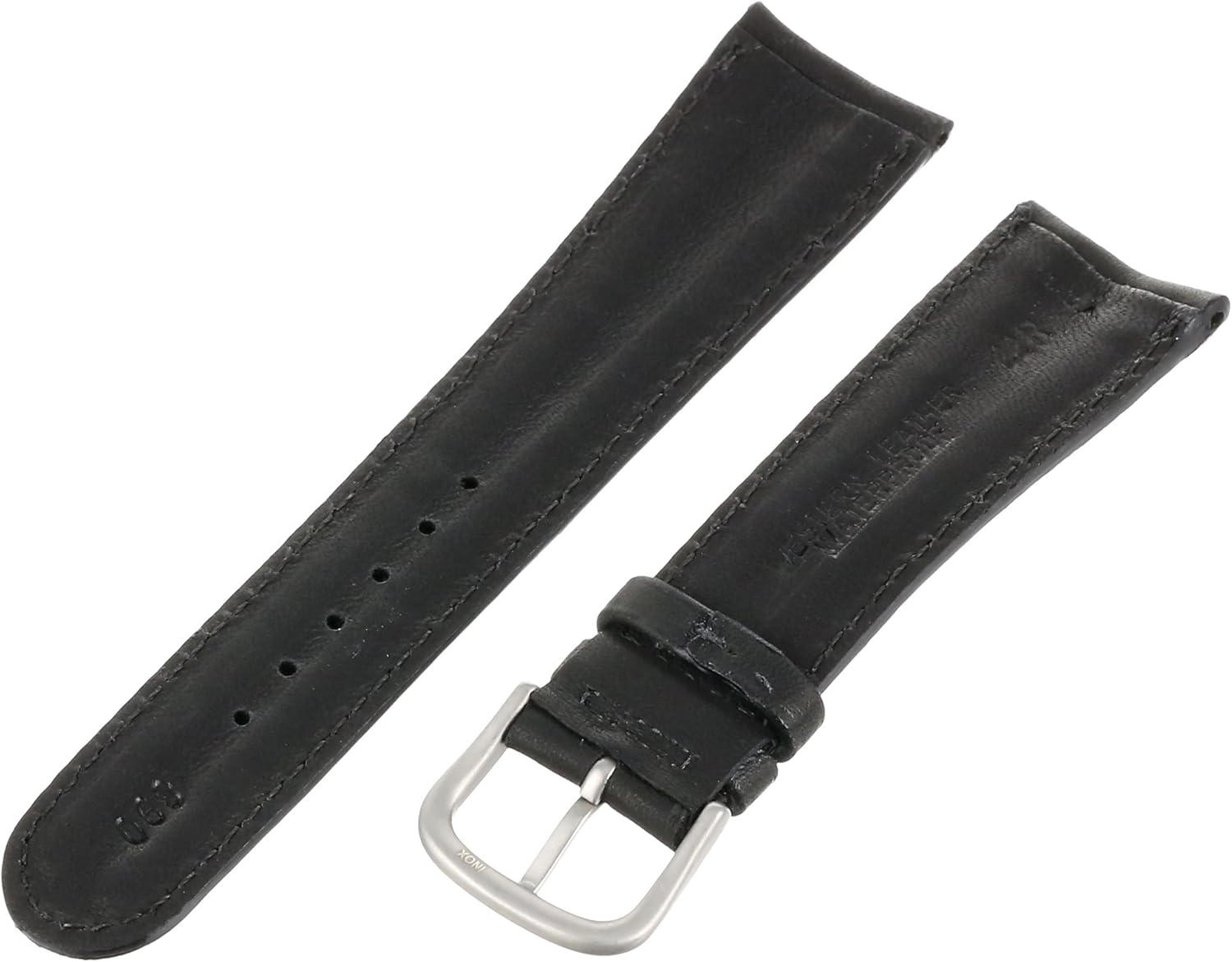 waterproof leather watch strap
