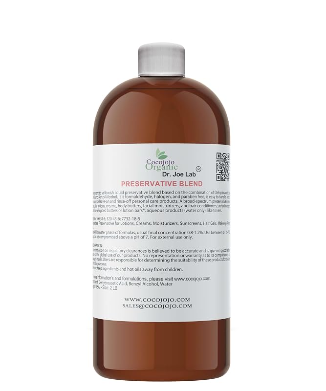 Dr Joe Lab Conservante cosmético com ácido dehidroacético e álcool benzílico, 907 g
