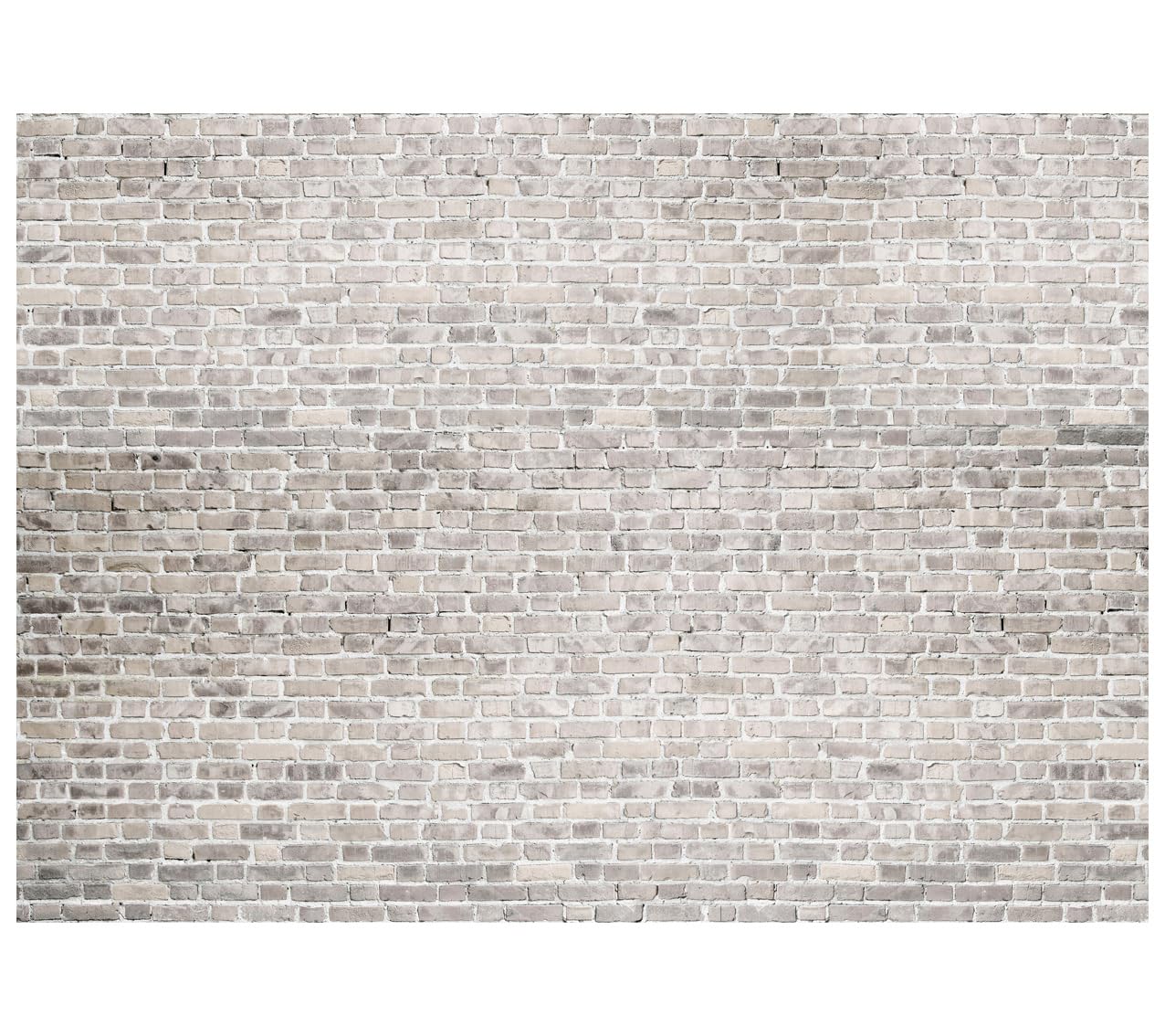 AIIKES 7x5FT White Brick Wall Backdrop Brick Backdrop for Photography Portrait Birthday Party Banner Home Decoration Background Photo Studio Props XY35