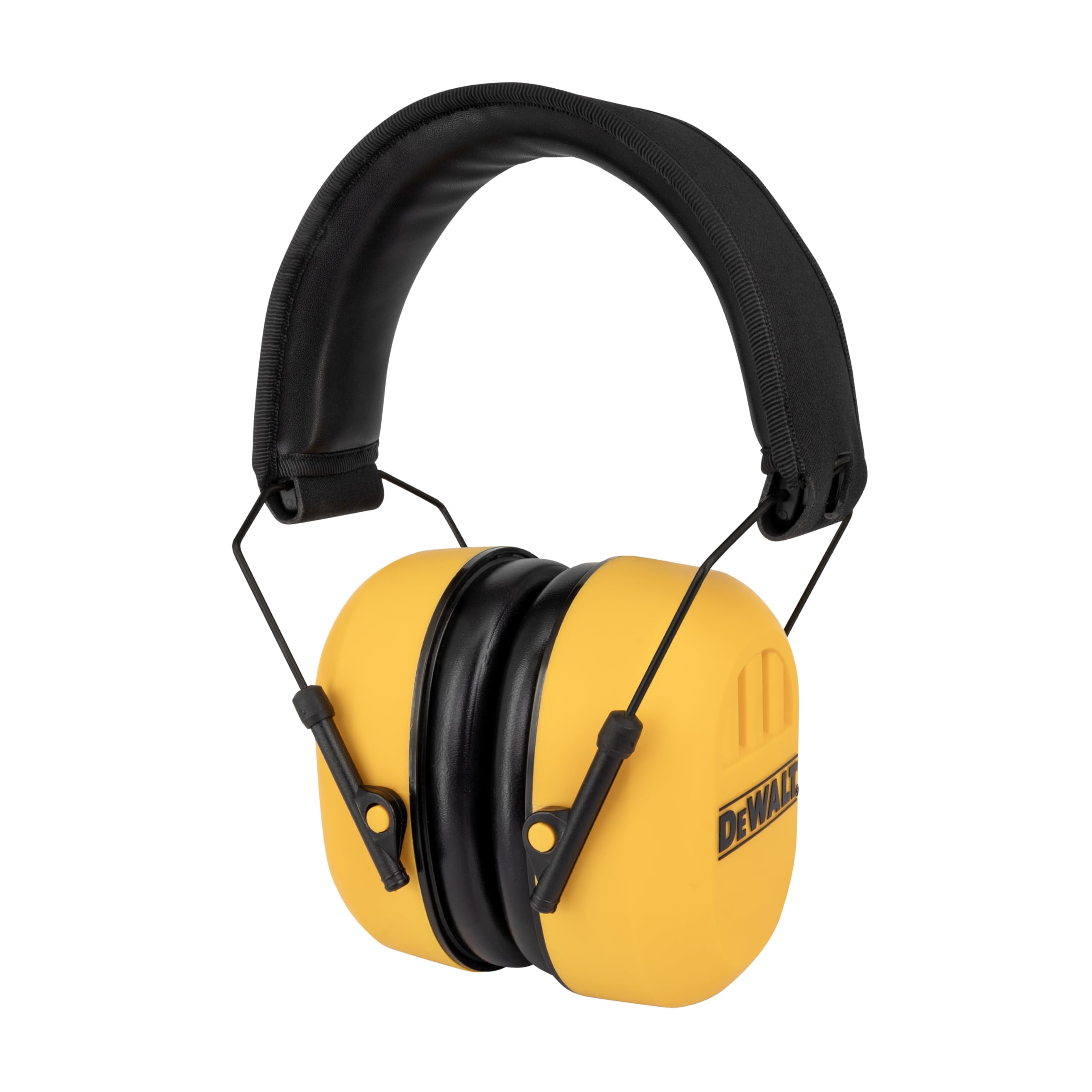 DEWALT DPG18 NRR28 Reducing Passive Earmuff with Adjustable Padded Headband and Compact Folding Design
