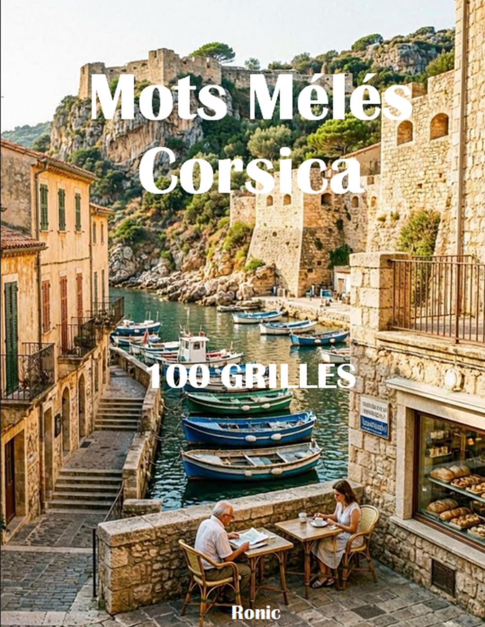 Mots Mêlés Corse - Villes et Villages: 100 Grilles Thématiques - 2 par Page - Avec Solutions