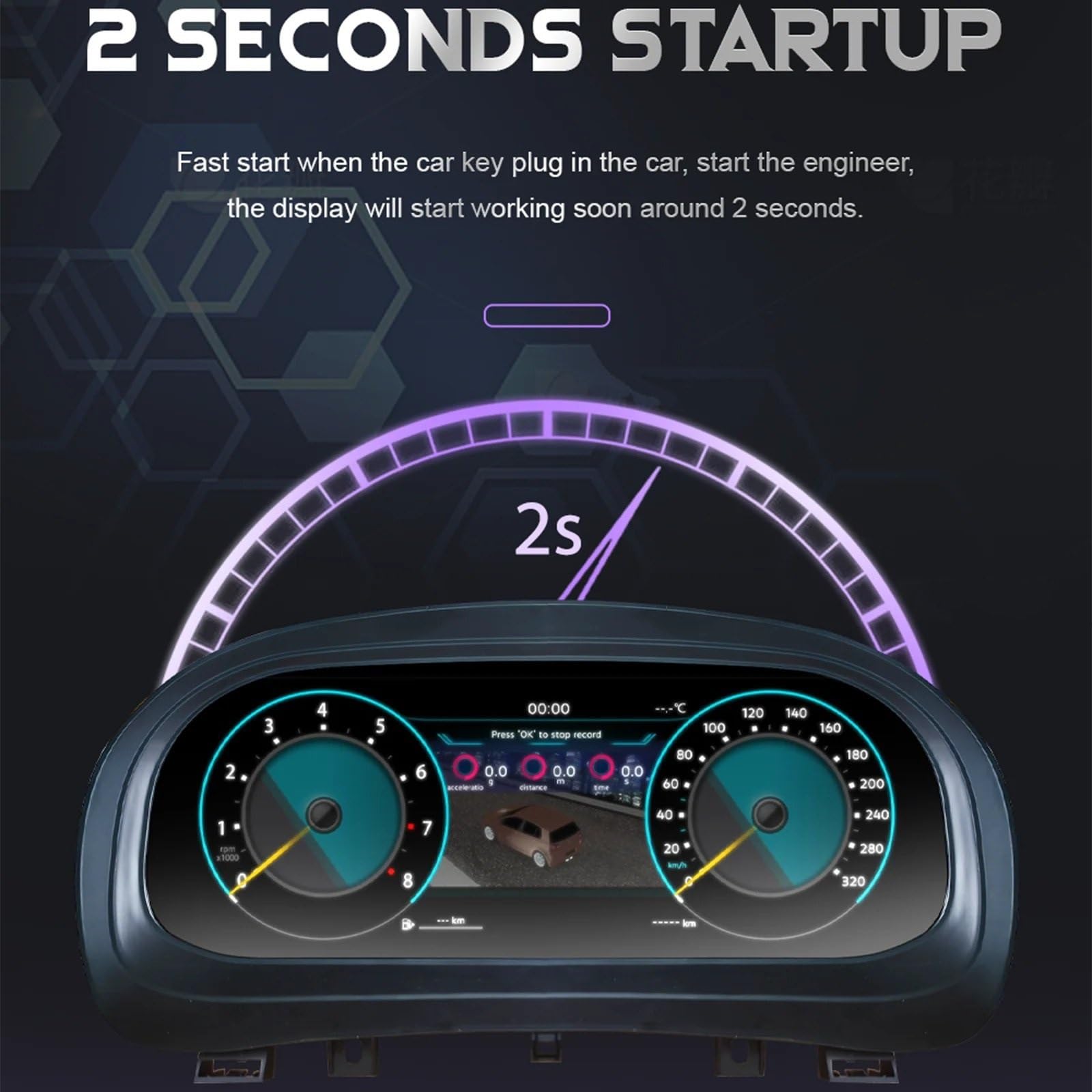 Pantalla para Coche para Octavia A7 2014-2018