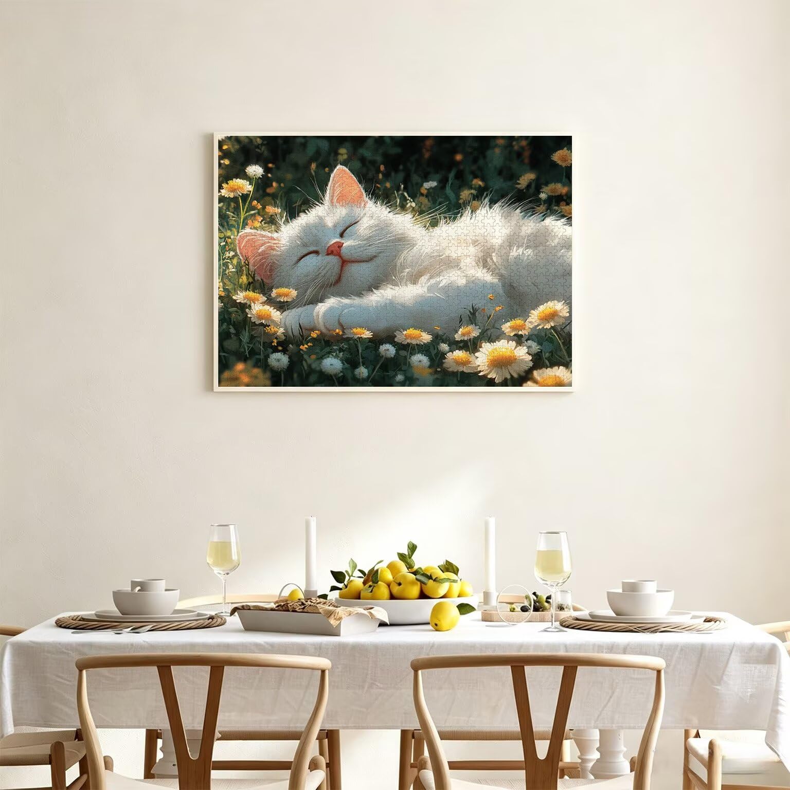 Puzzle dla dorosłych 2000, roślina kota, 99 x 70 cm, n-526