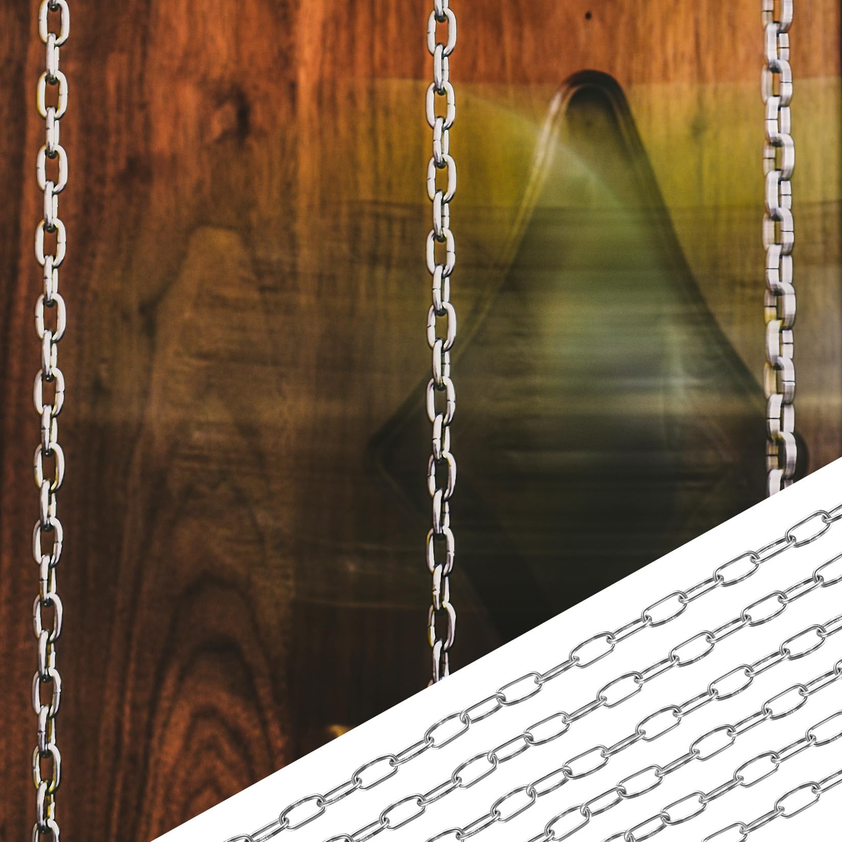 Catena In Acciaio Inossidabile 5 Metri - Maglie Saldate 1.5mm Per Recinzioni, Cancelli E Usi Fai-da-te - Foto 4