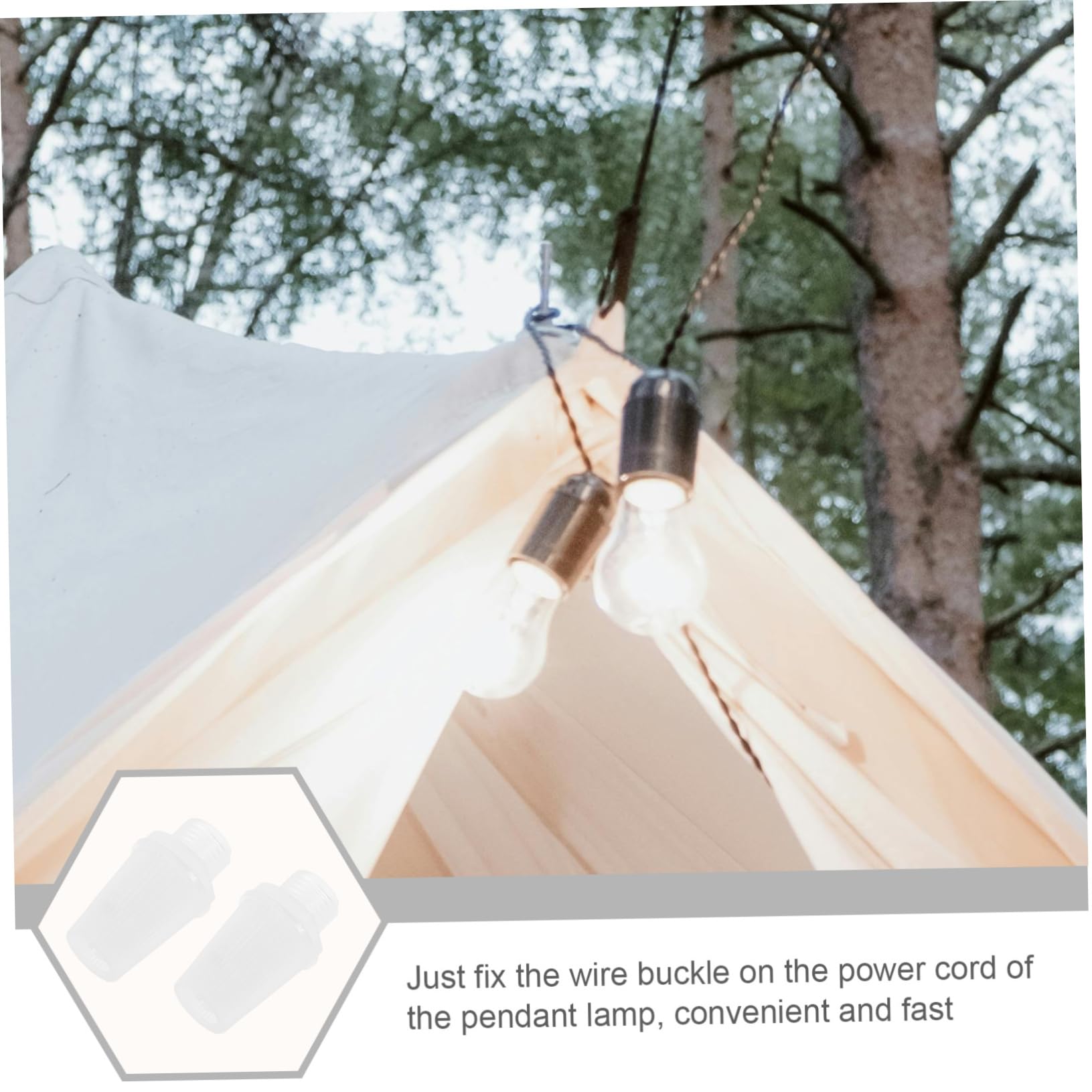 OSALADI 400pezzi Connettori Per Cavi Di Rete Grips Per Cavi Elettrici Morsetti Di Sicurezza Per Lampade e Illuminazione Facili Da Installare e Resistenti Trasparenti e Versatili