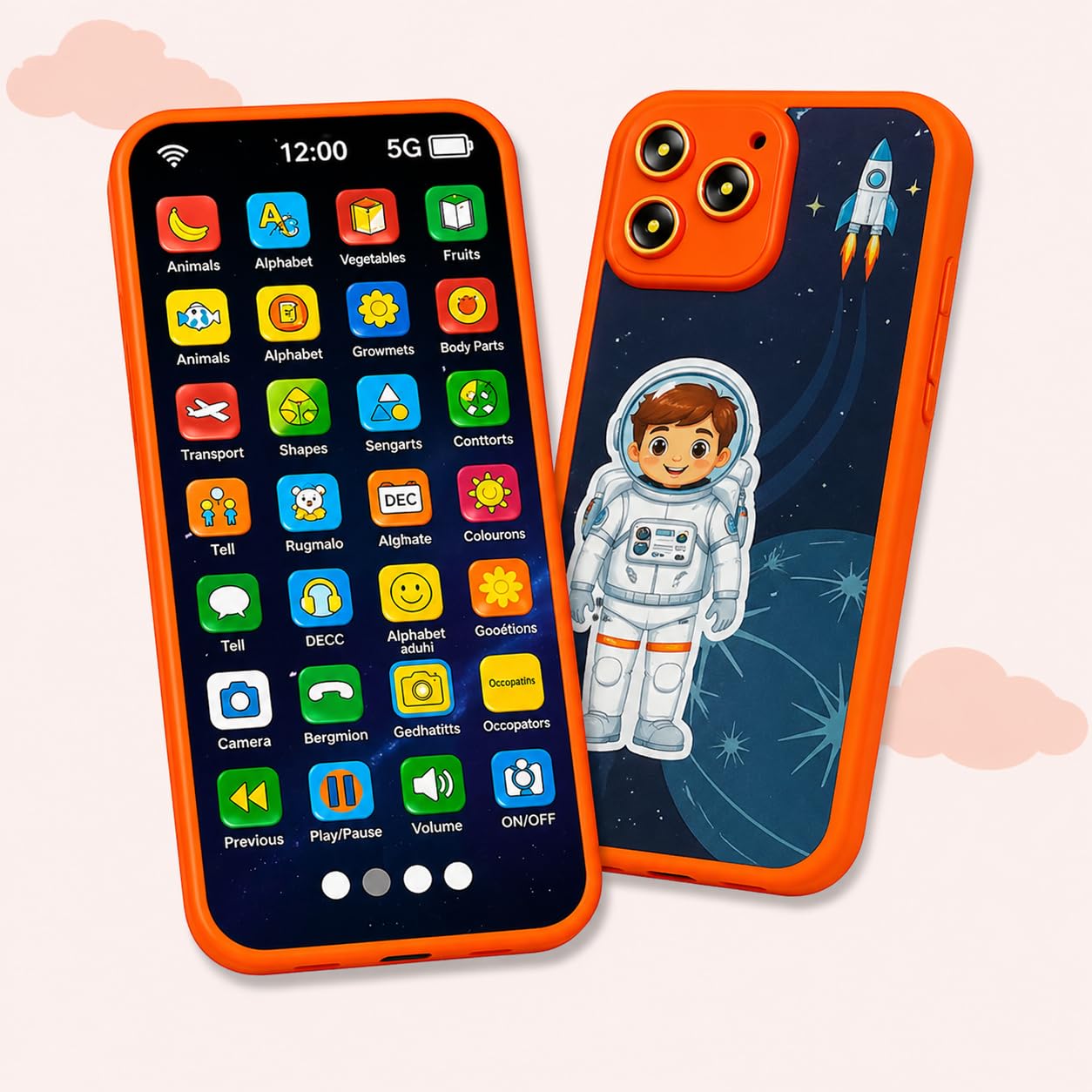 Kids Educational Toy Phone with 10 Languages | Multi-Function Learning Mobile Toy for Kids 2+ Years | Sound, Music & Camera Flash-image-38