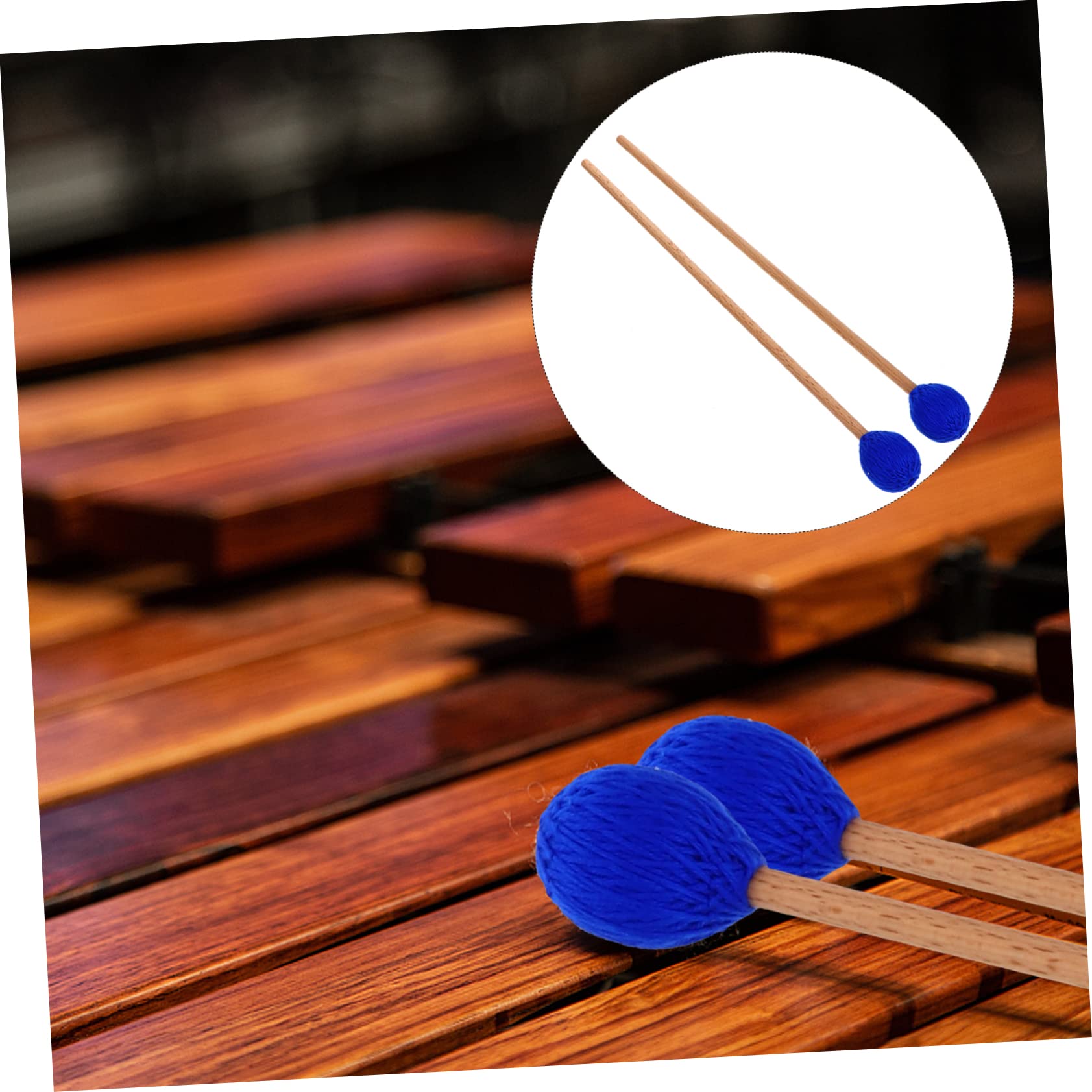 VICASKY 3paare Marimba-mallet Mit Ahorngriff Für Xylophon Und Glockenspiel Für Anfänger Und Profis Sorgt Für Klaren Und Ist Ein Unverzichtbares Zubehör Für Musiker