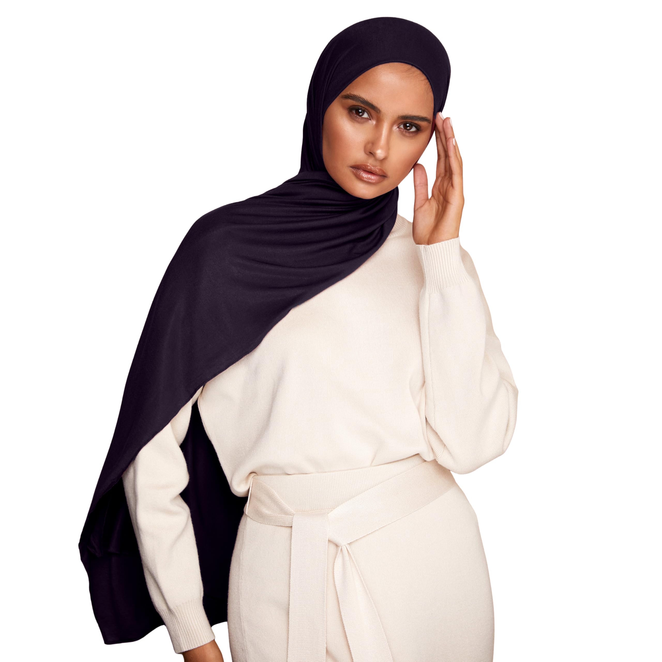 Premium Jersey Hijab Scarf For Women - Islamic Head Scarf Wrap Hijabs