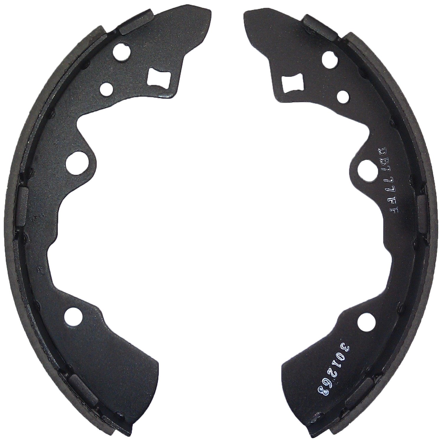 Bendix Premium 721 Rear Brake Shoe for Select Models Ford Escort, Escort, Probe, Mazda 323, 626, MX-6, Protege, Mercury Tracer, Tracer