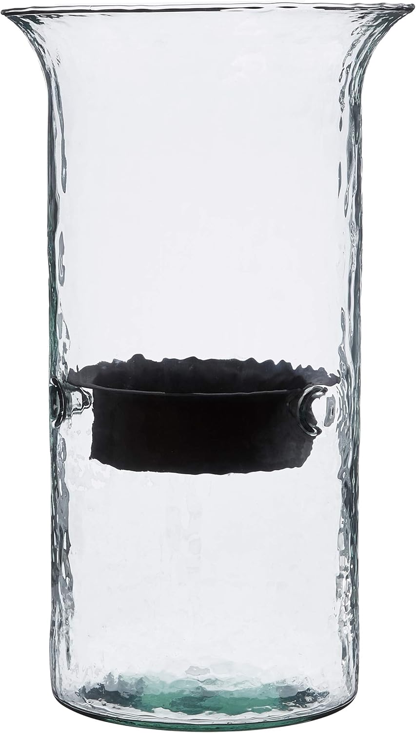 KALALOU CV411 Original Glass Medium Candle Cylinder, One Size, Brown