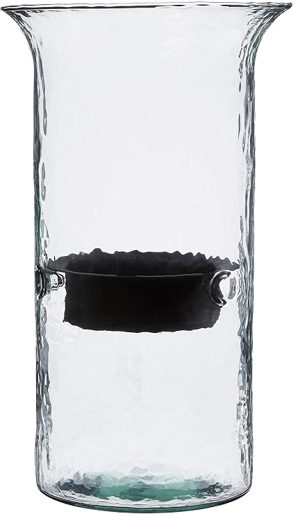 KALALOU CV411 Original Glass Medium Candle Cylinder, One Size, Brown