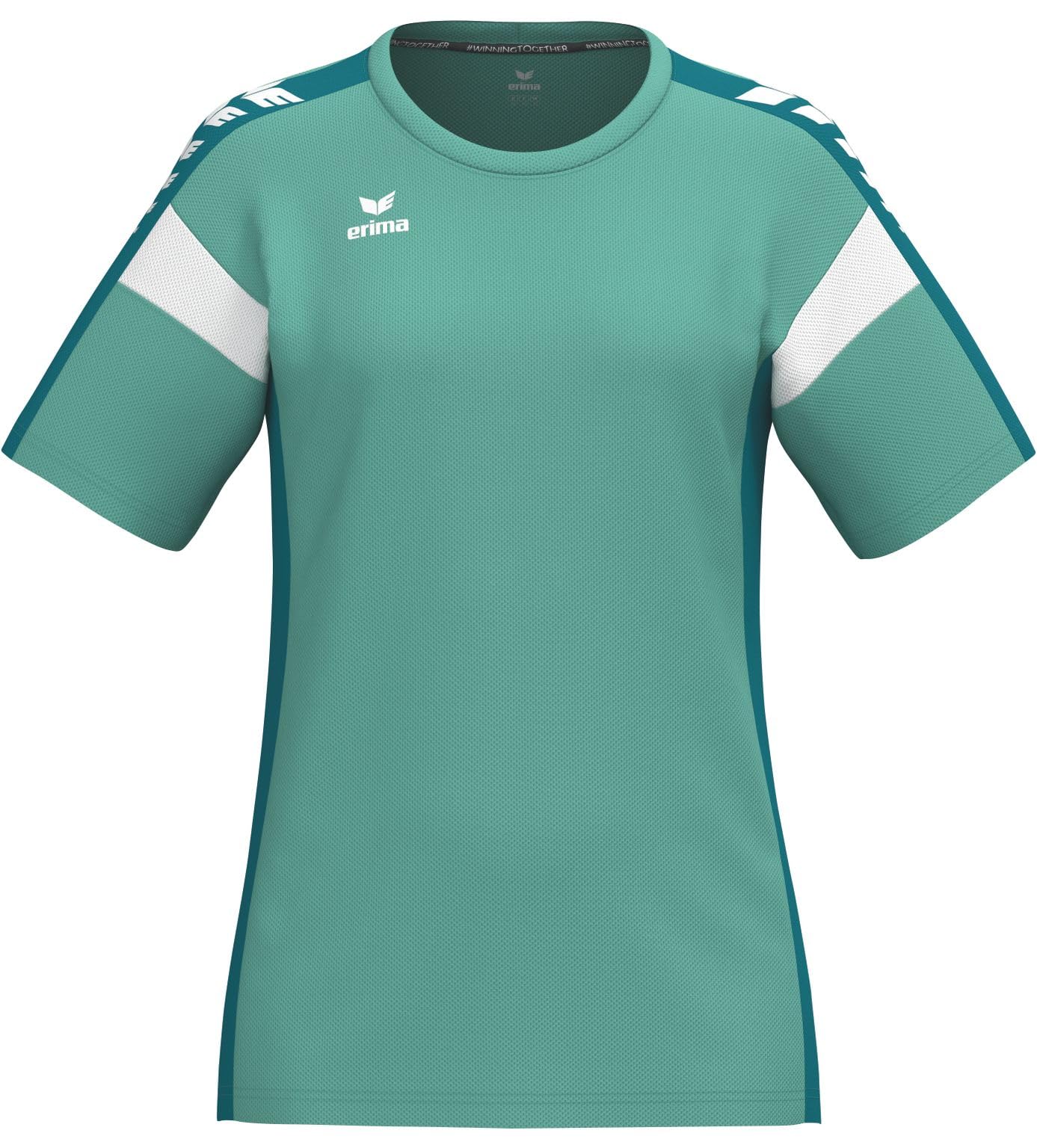 Erima Women's Celebrate 125 T-Shirt Function (1082605). Mint/Tahitian Blue. 40