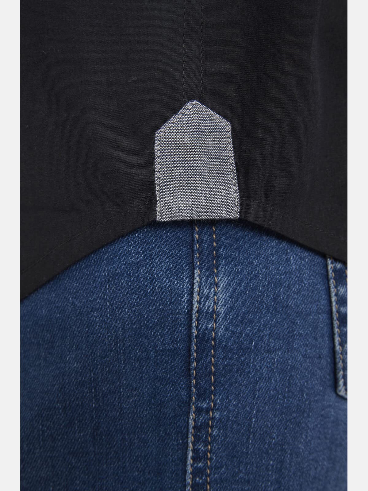 Jan Vanderstorm Herren Kurzarmhemd Snofred | mit Aufnähern und Druckmotiven, Brusttaschen, 100% Baumwolle-Popeline, Freizeithemd, kariert, große Größen Gr. L-7XL