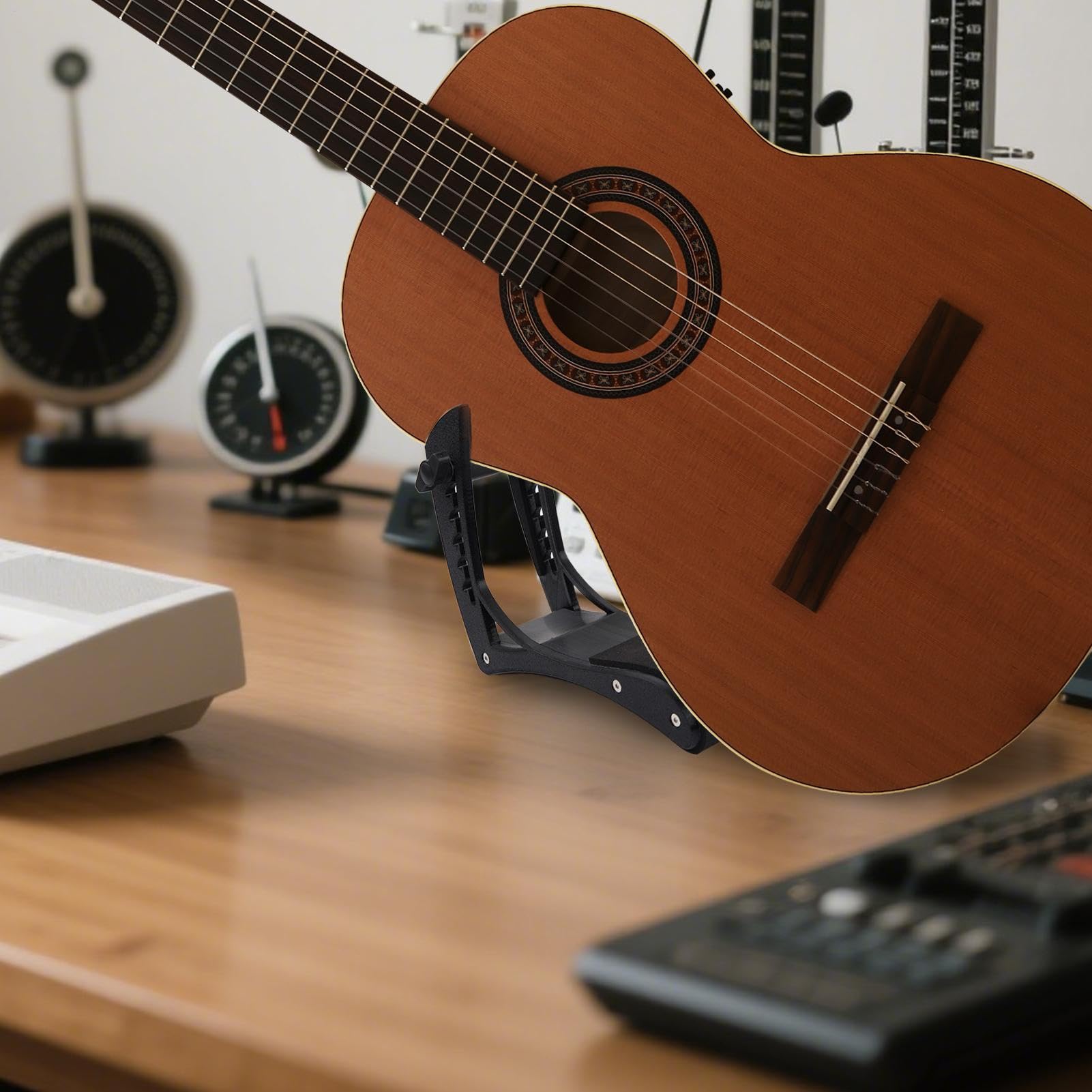Supporto Per Chitarra Classica - Poggia Gamba Regolabile per Chitarra,Supporto Antigraffio Per Chitarre Elettriche Acustiche Classiche E Bassi Con Base Stabile