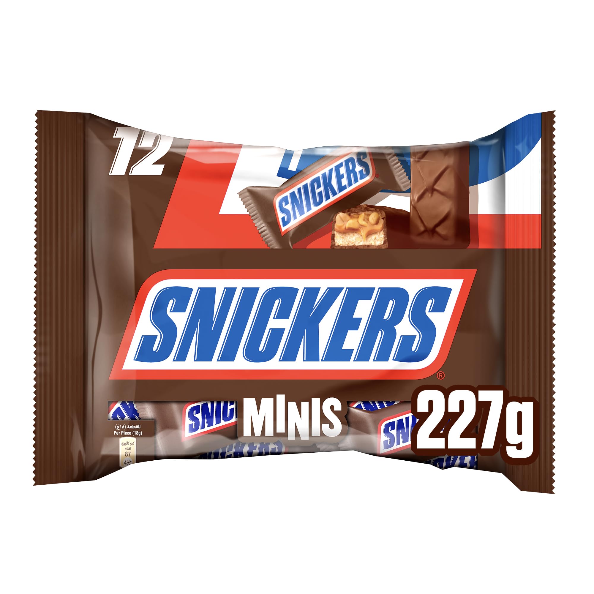 Snickers Minis Peanut Filled Chocolate, 216 g