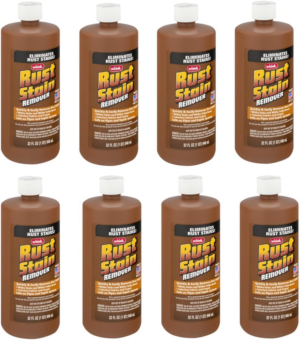 Whink Rust Stain Remover 32 Ounce (Pack of 8) Health