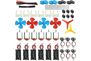 EUDAX 6 set DC Motors Kit for DIY Science Projects