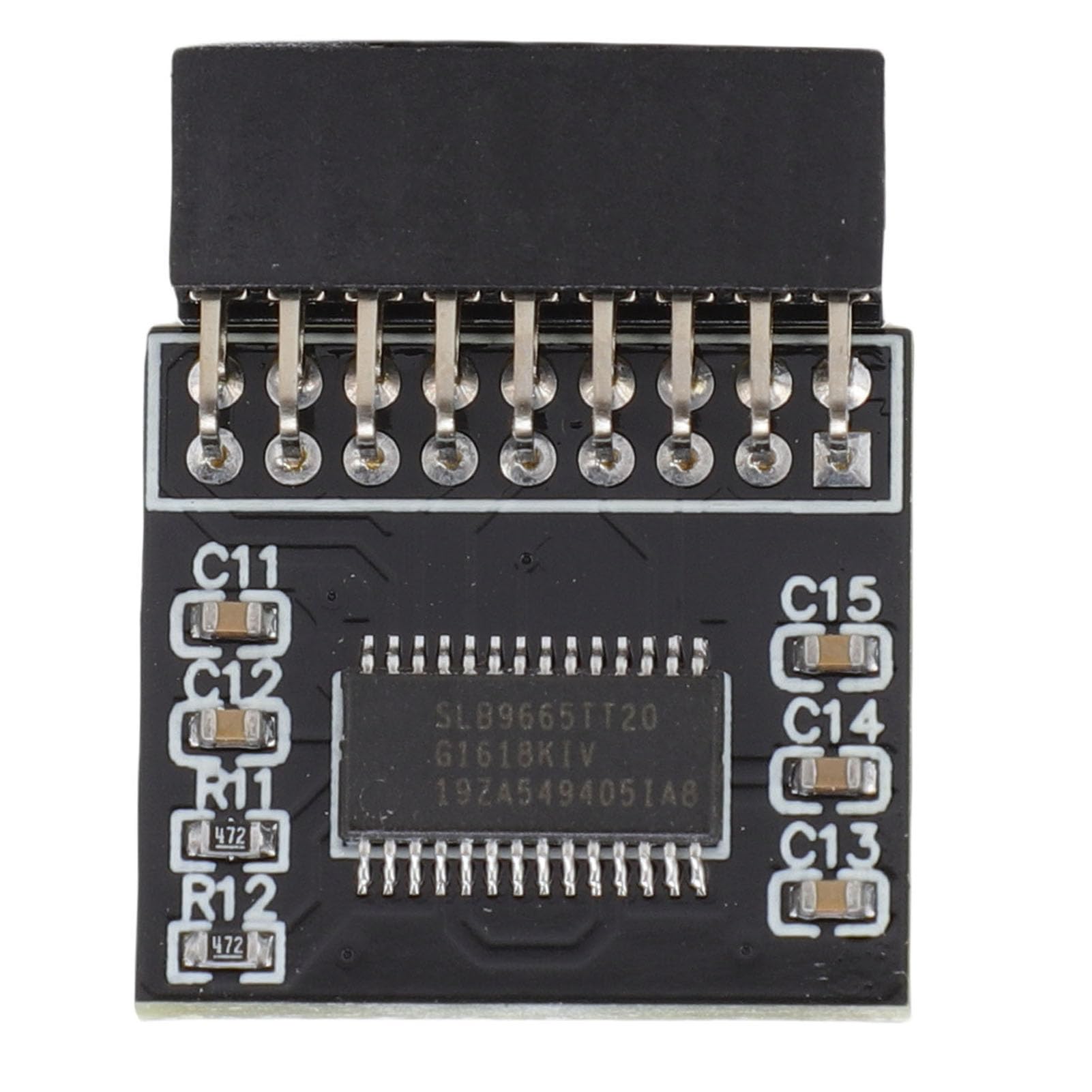 Módulo TPM 2.0 de 18 pines para interfaz LPC en Windows 10, chip de seguridad 8