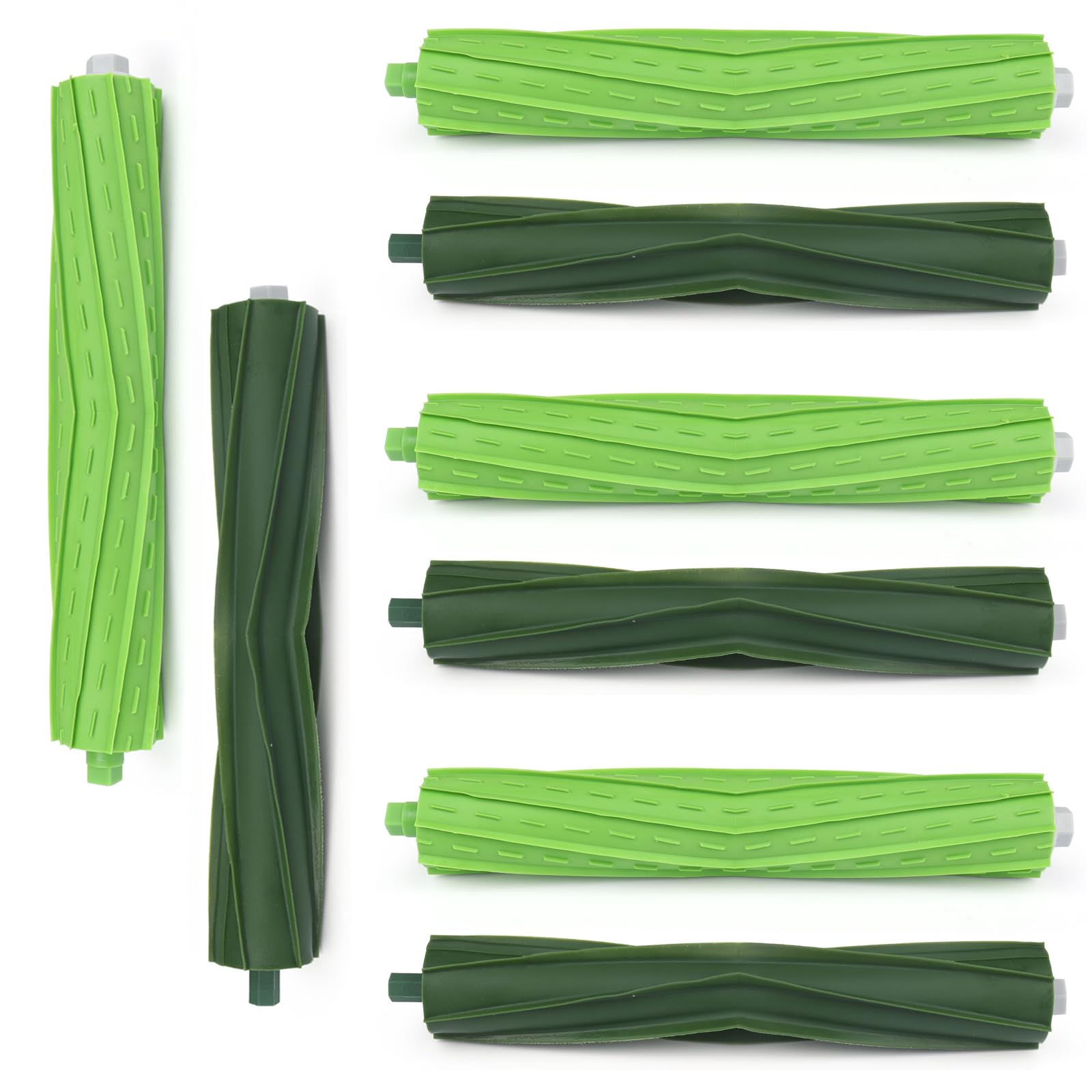 Replacement Parts Compatible for iRobot Roomba E I & J Series E5 E6 i7 i7+ i6 i6+ i4 i4+ i8 i8 Plus j7 j7+,1 Set Multi-Surface Rubber Brush,4 High-Efficiency Filter,4 Edge-Sweeping Brush,4 Vacuum Bags