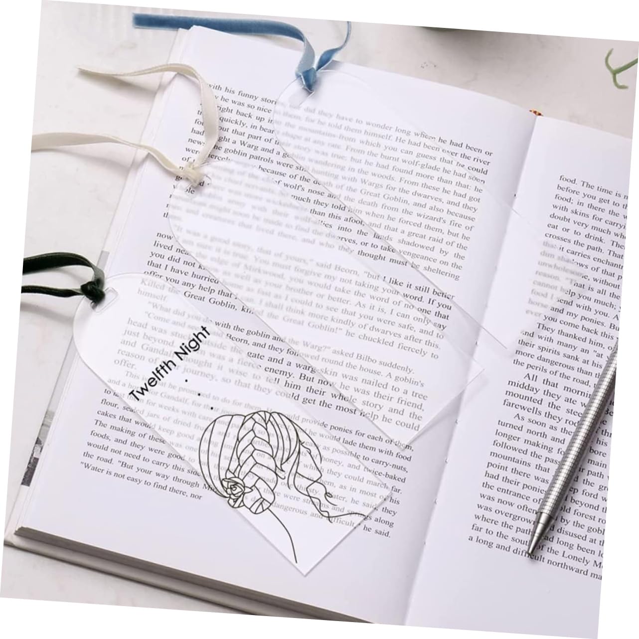 Gadpiparty 3 Set Segnalibro Trasparente Segnalibri Fai Da Te Segnalibri Con Nappe Ragazzo Libro Mark Per Segni Rosa Etichetta Del Libro Fai -da -te Acrilico 20 Pezzi*3
