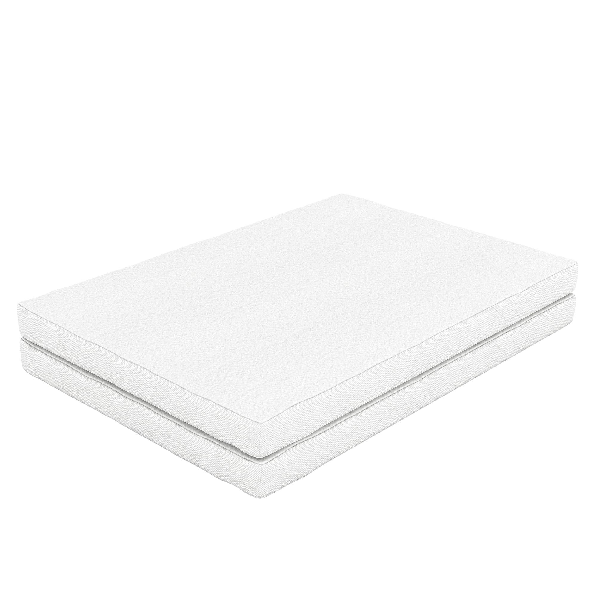 Divano Letto 140x200cm Con Luce LED - Trasformabile In Chaise Longue, Telecomando, Rosa