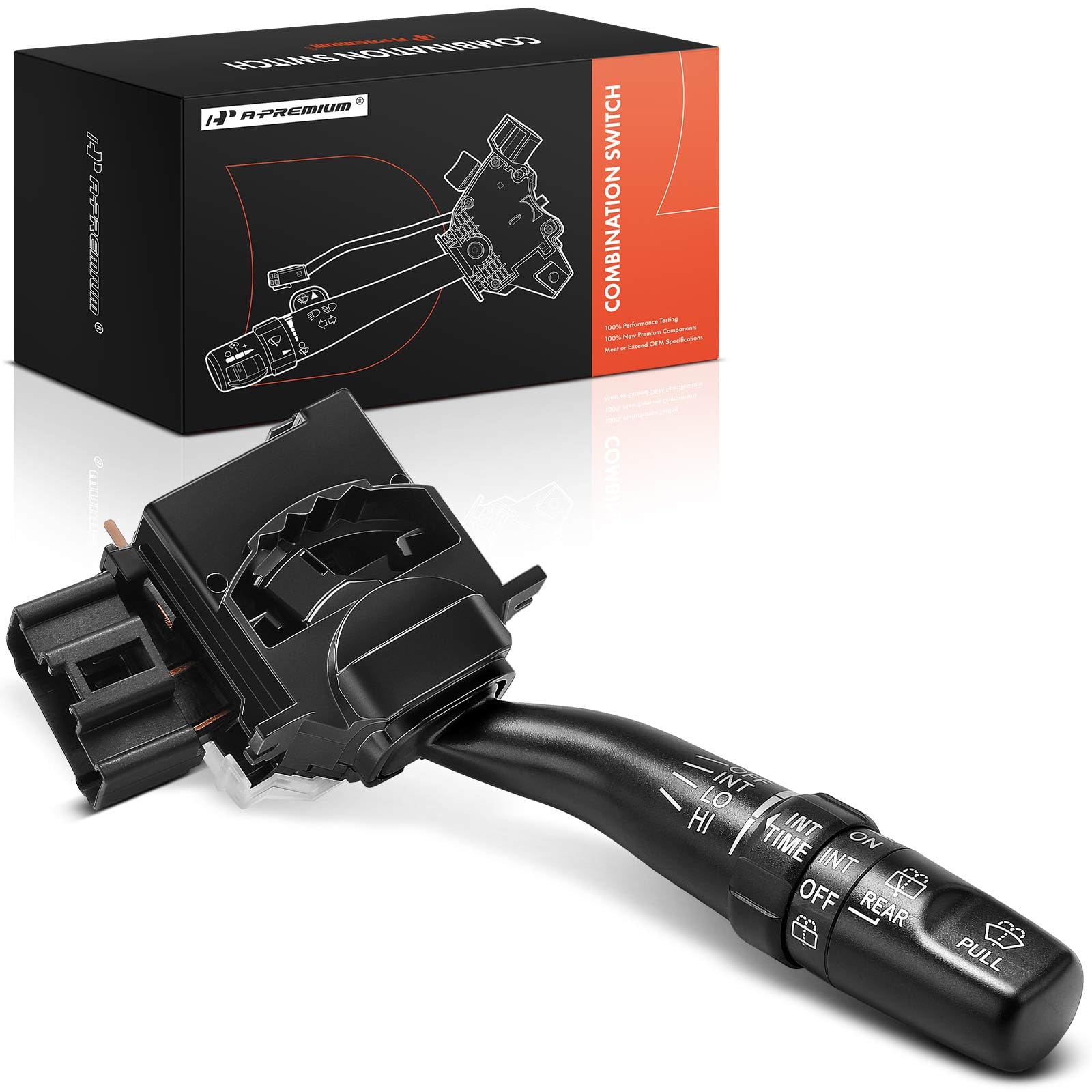 A-Premium Front & Rear Windshield Wiper and Washer Switch Lever Compatible with Toyota 4Runner 2000-2004, Supra 1998-1998, Replace# 1S3298, 8465214640