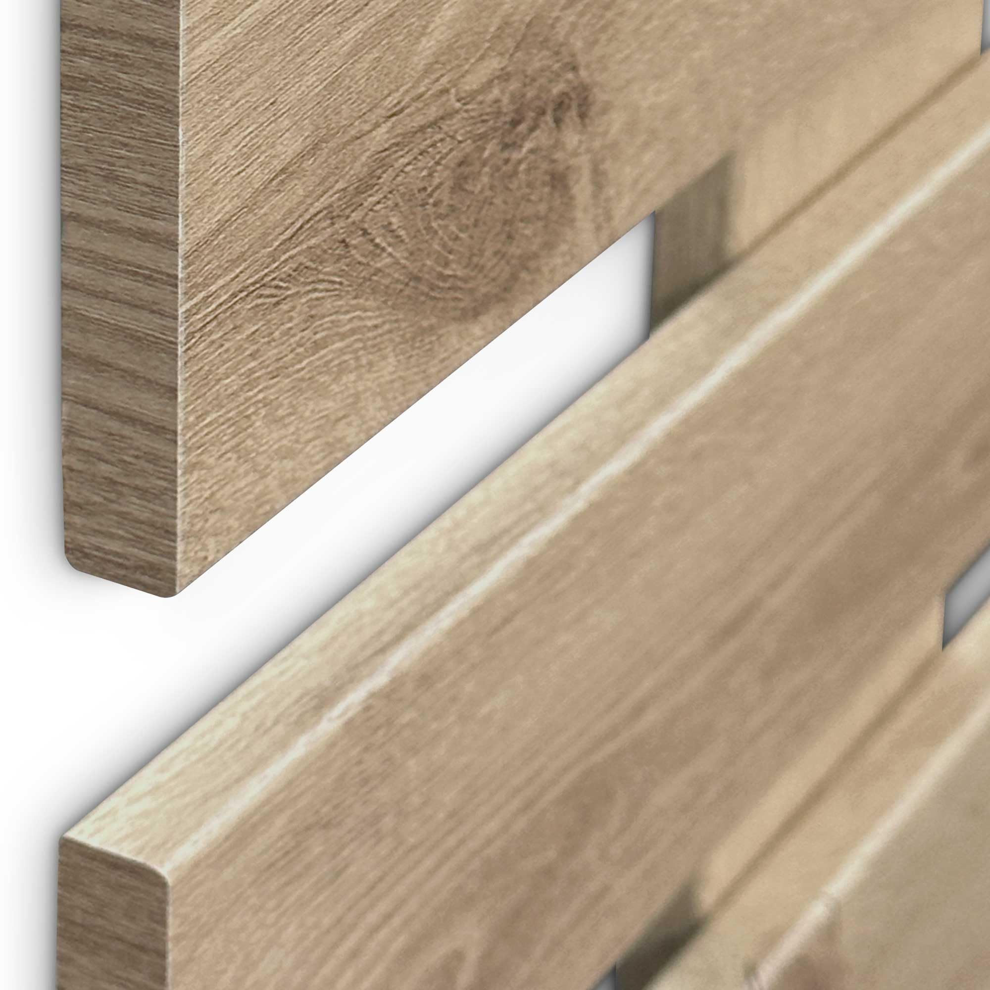 DHOME Testiera in Legno Orizzontale 4 DM con Piedini Riciclata Stile Pallet per Letto Moderno da Camera da Letto Ferramenta Inclusa (Legno Cambrian, 220cm Doppio)