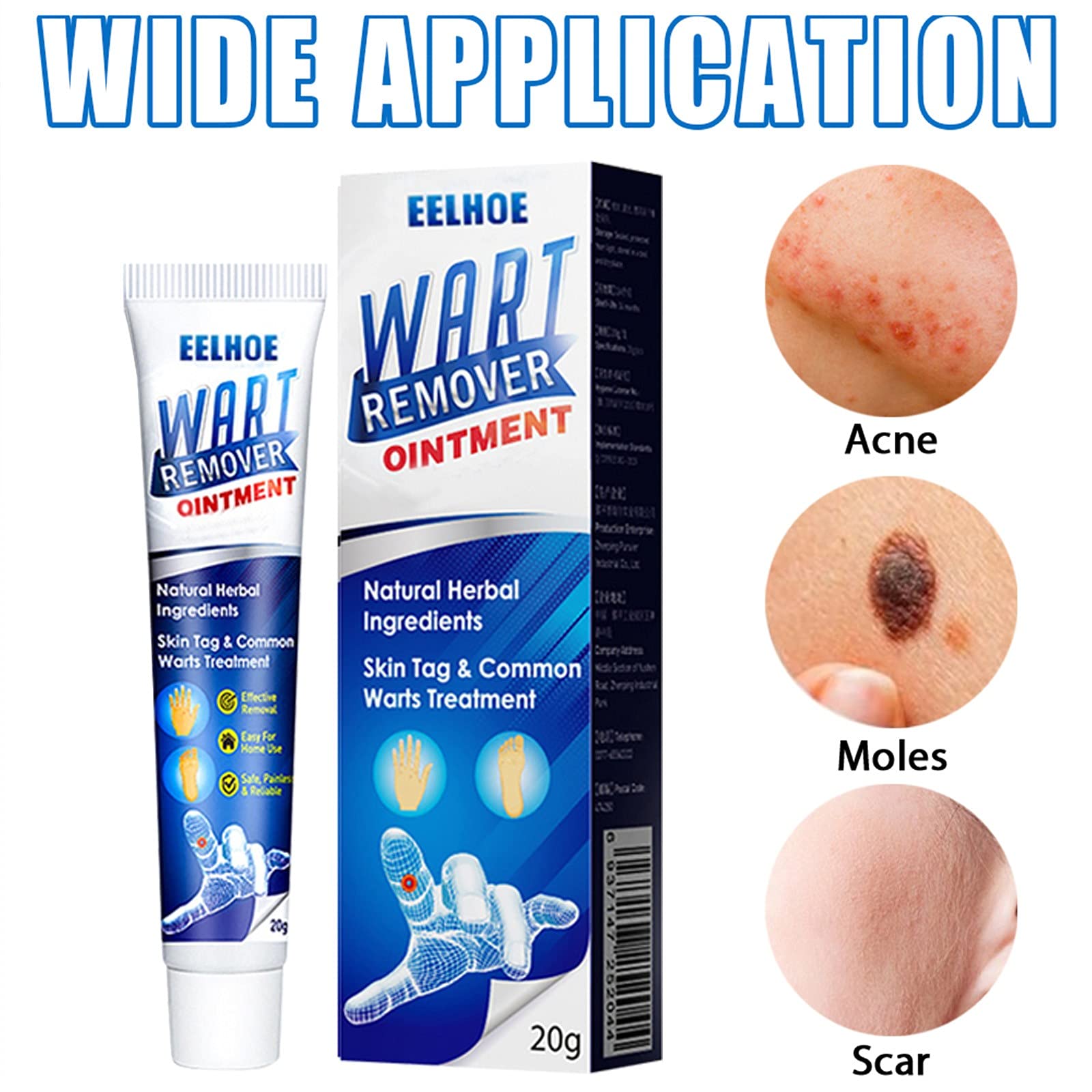 Buy Wart Remover, Wart Cream, Wart Cream is Safe and Effective Suitable