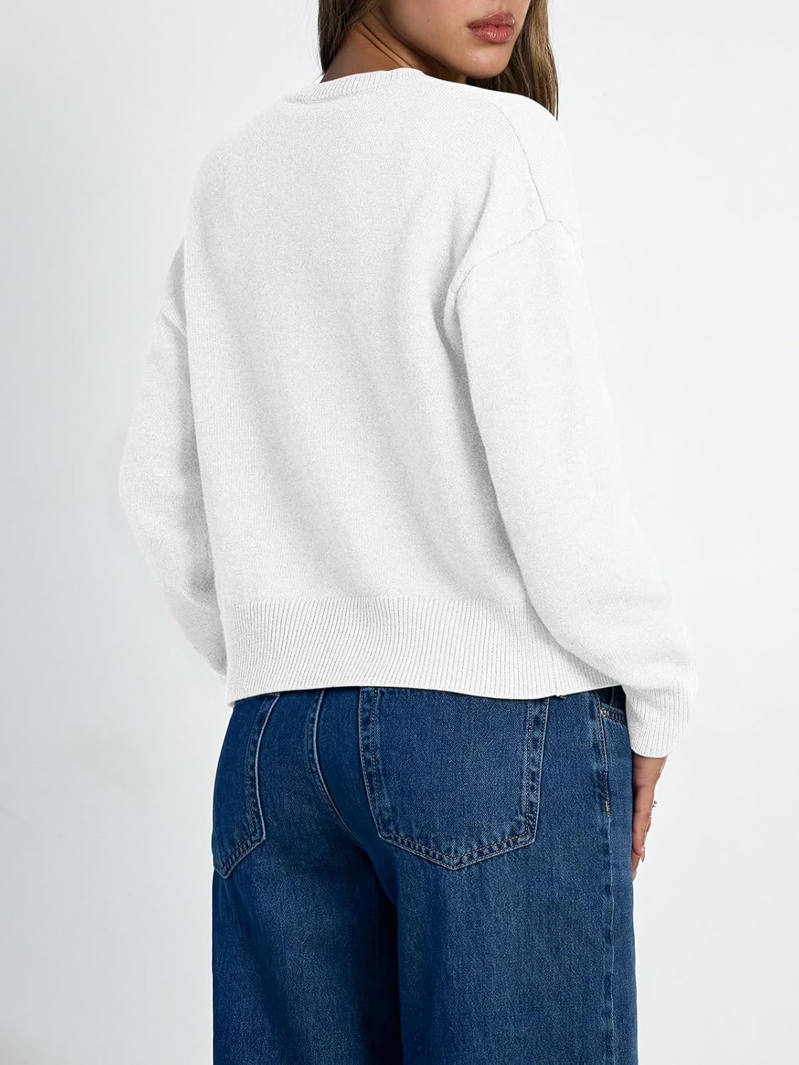 LILLUSORY Womens Cropped Cardigan Sweaters Lightweight Crop Knit Y2k Outfits Fashion Button Up Clothes 2026 - Image 4