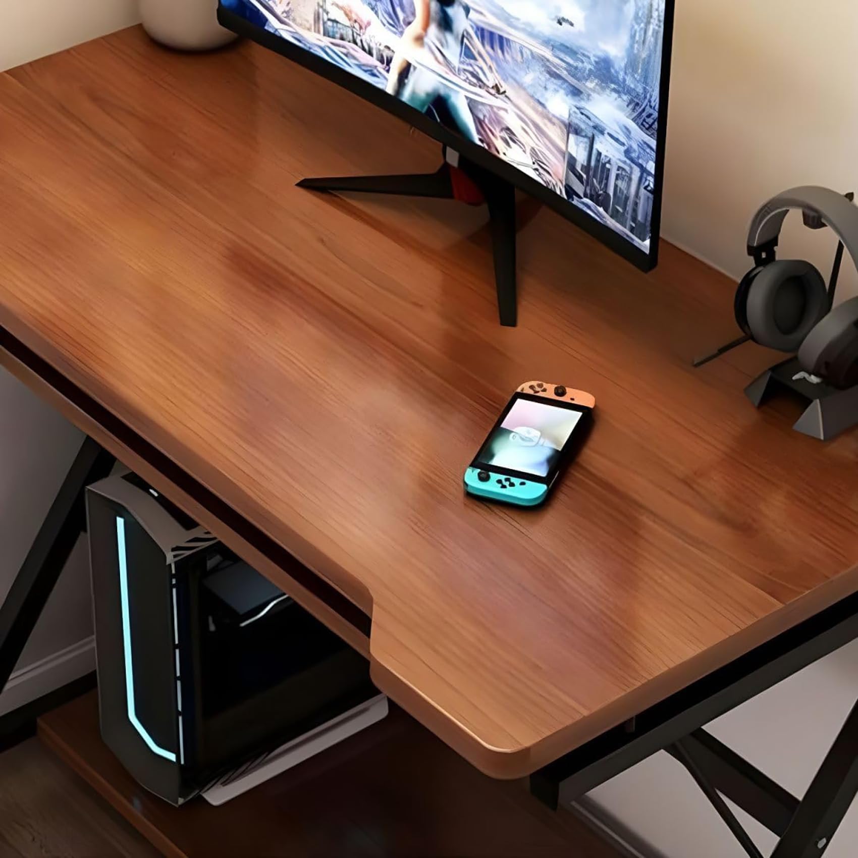 Amazon | エンジニアードウッド製ライティングデスク、キーボード Amazon | エンジニアードウッド製ライティングデスク、キーボード