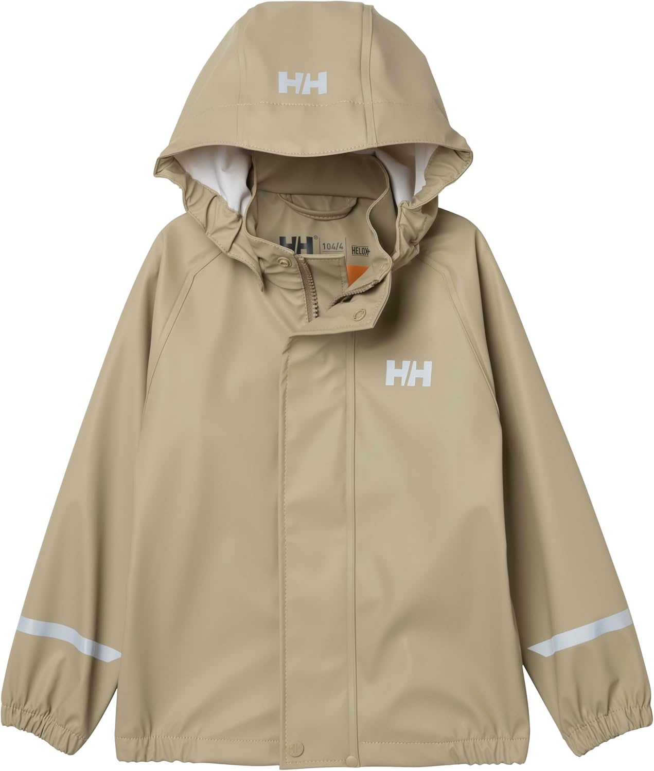 Helly Hansen Kid's Bergen 2.0 PU Rainset, 758 Pebble, 4