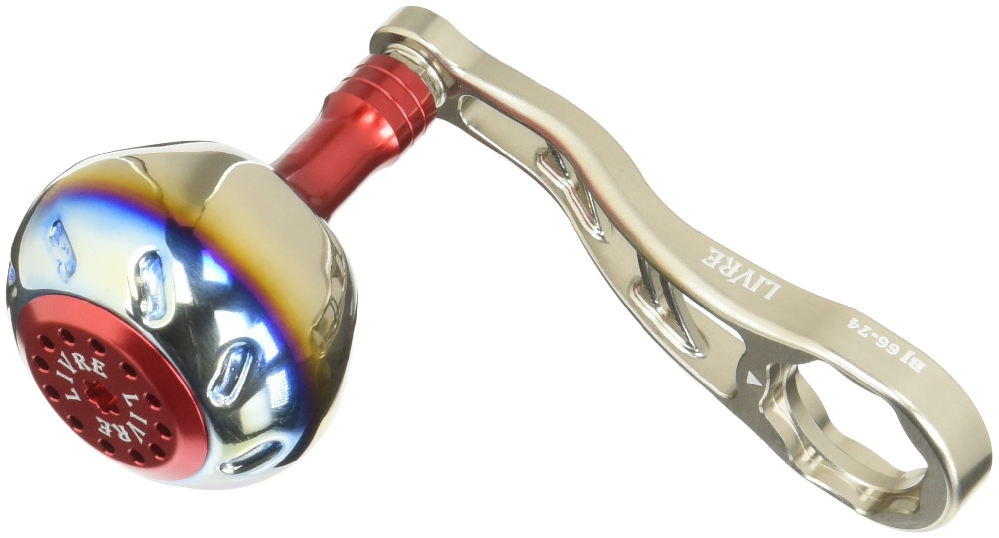 Amazon | LIVRE(リブレ) リール BJ 66-74 シマノ&ダイワ右巻キ (チタン