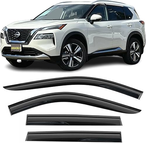 Miniatura 39 de Viseras para ventanas laterales, protectores contra la lluvia, deflectores de ventilación para Honda CRV (CR-V) 2017 2018 2019 2020 2021 2022 LX EX