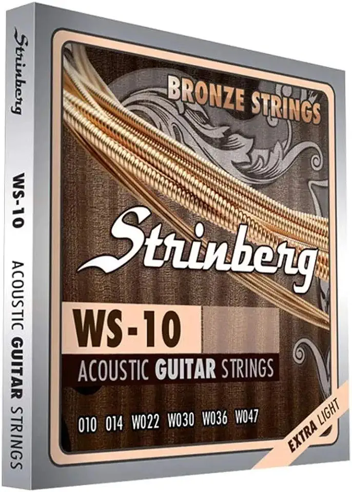 Encordoamento Violão Aço 0,10 WS10 Strinberg