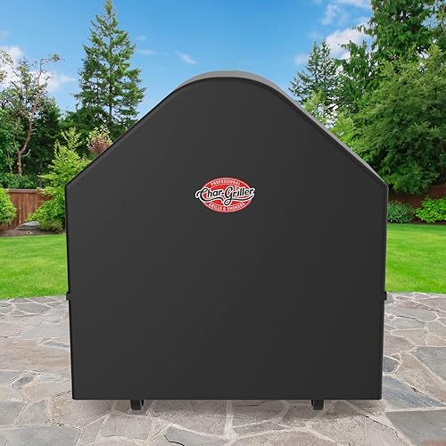 Miniatura 2 de Char-Griller 6455 AKORN Auto-Kamado - Funda para parrilla de carbón, color negro