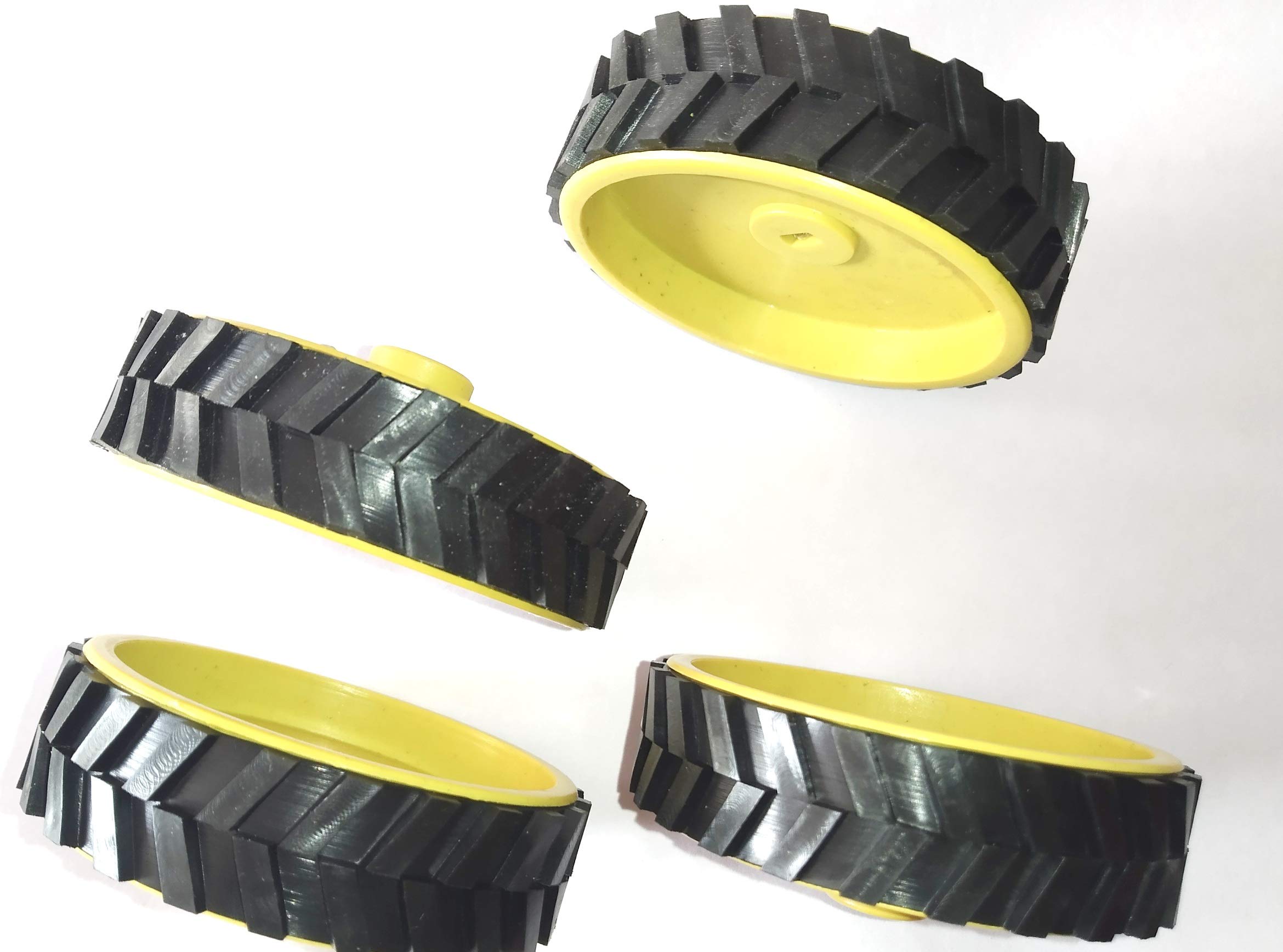 BO Gear Motor Wheel 6.5cm*2.5cm (Set Of 4)