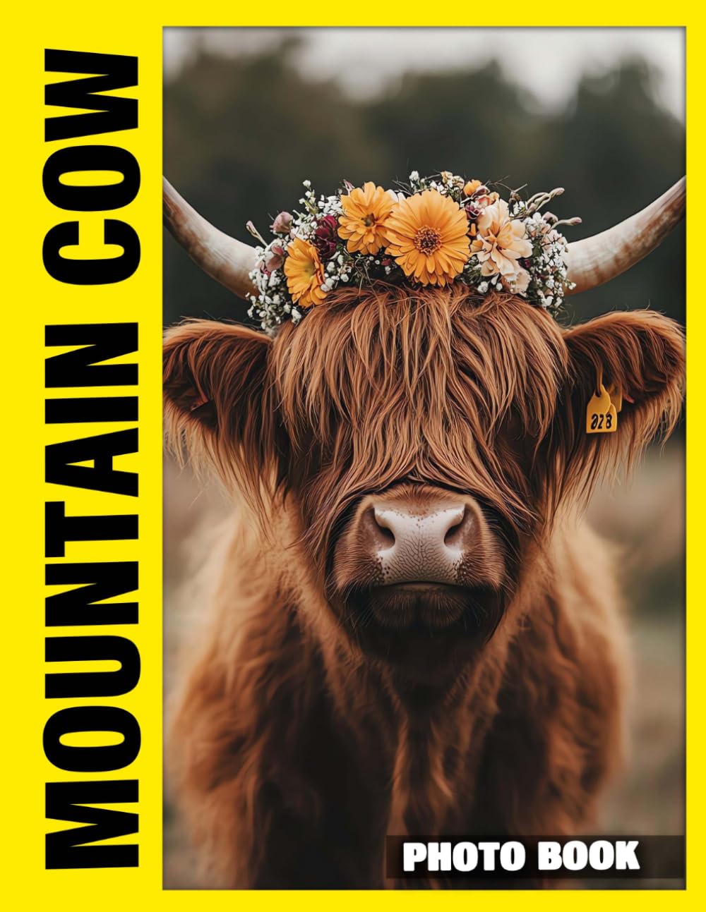 Mountain Cow Photo Book: Rare Alpine Creatures In Majestic Wilderness Photography Featuring Graceful Mountain Grazers And Serene Natural Landscapes