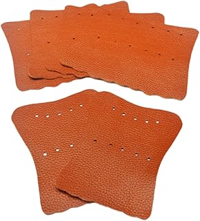 6 forros de bolsillo para mesa de billar de piel sintética de repuesto para forro de mesa de billar