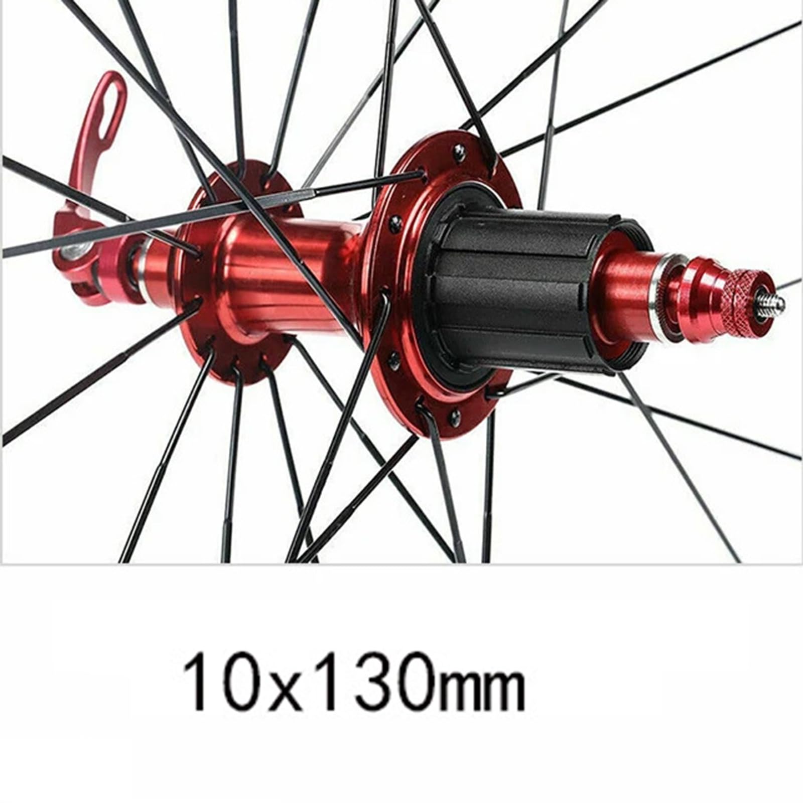 Koła rowerowe 700C, z przodu i z tyłu, stop aluminium, szybkie zamykanie, hamulec V, 7-11 biegów.