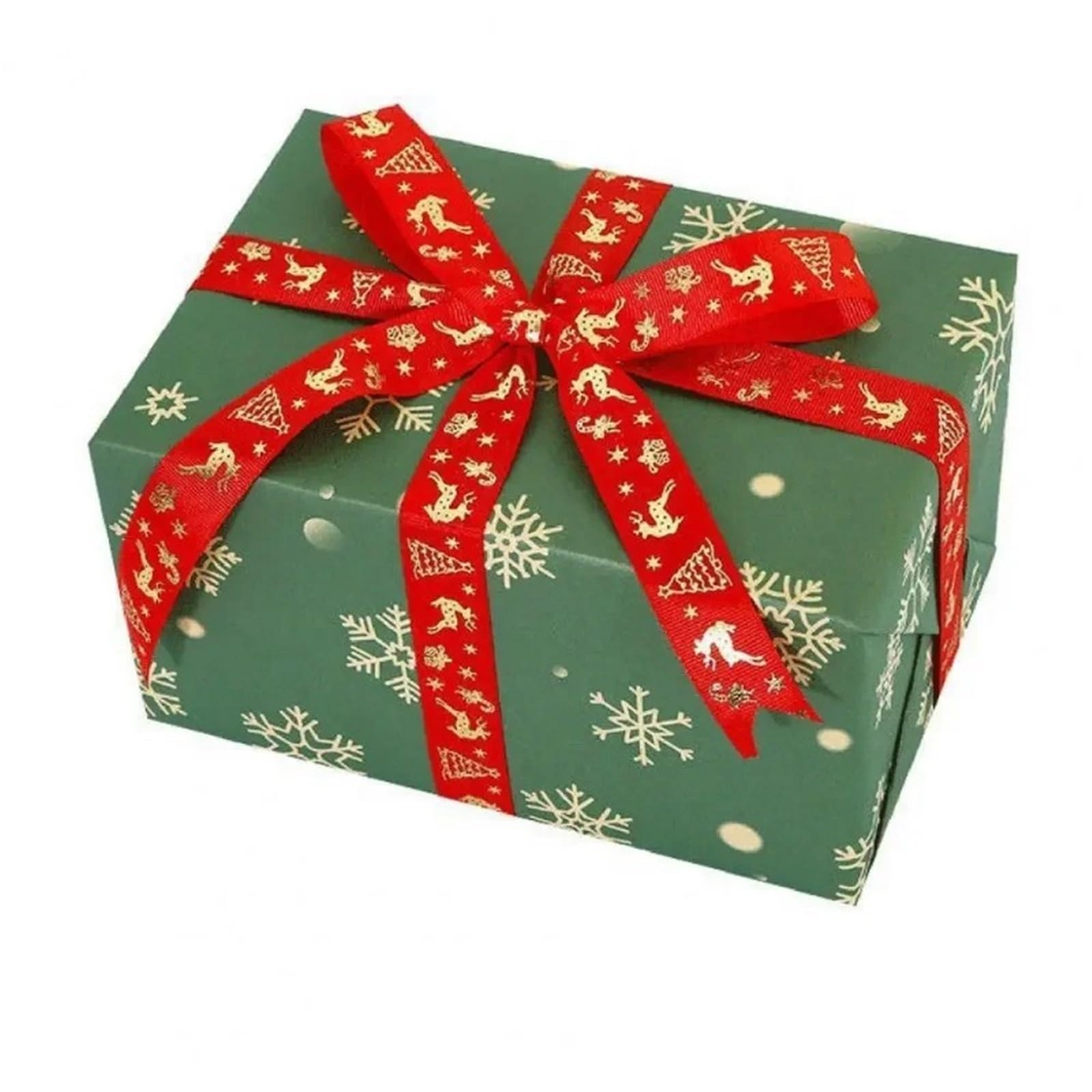 6 rotoli/set Carta da regalo Confezione festival per Carta Alimentare | Avvolgere con modelli for il negozio di decorazioni for l'imballaggio presente(Red-A)