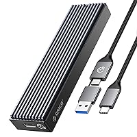 ORICO Case SSD M.2 NVMe Adattatore USB C USB 3.1 Gen2 10Gbps SSD Esterno per Custodia