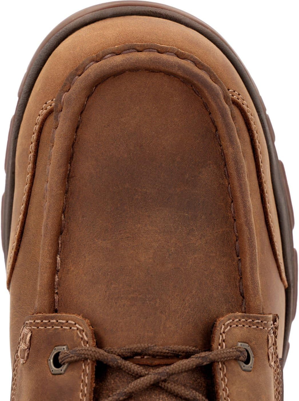 Georgia Boot Men's 6" Athens Superlyte Moc Toe BRN 6" Work - Image 6