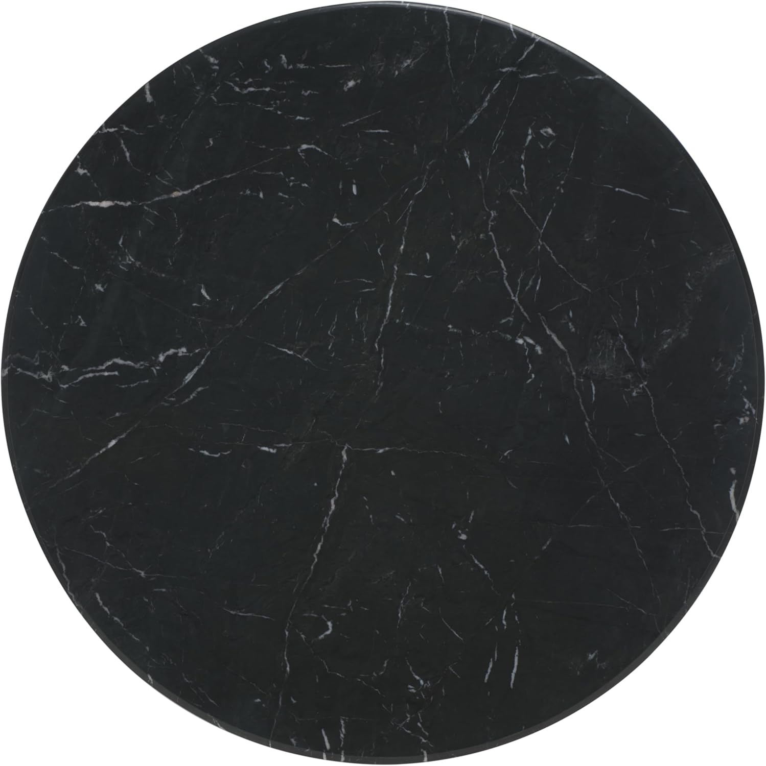 SAFAVIEH Couture Collection Tylee Black Solid Wood/Marble Coffee Table